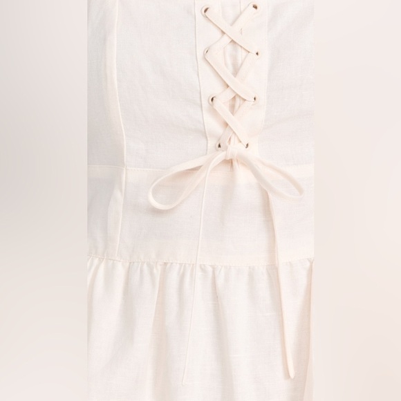 PAIGE Women's Ophella Cream Dress Size 2 - Picture 5 of 7